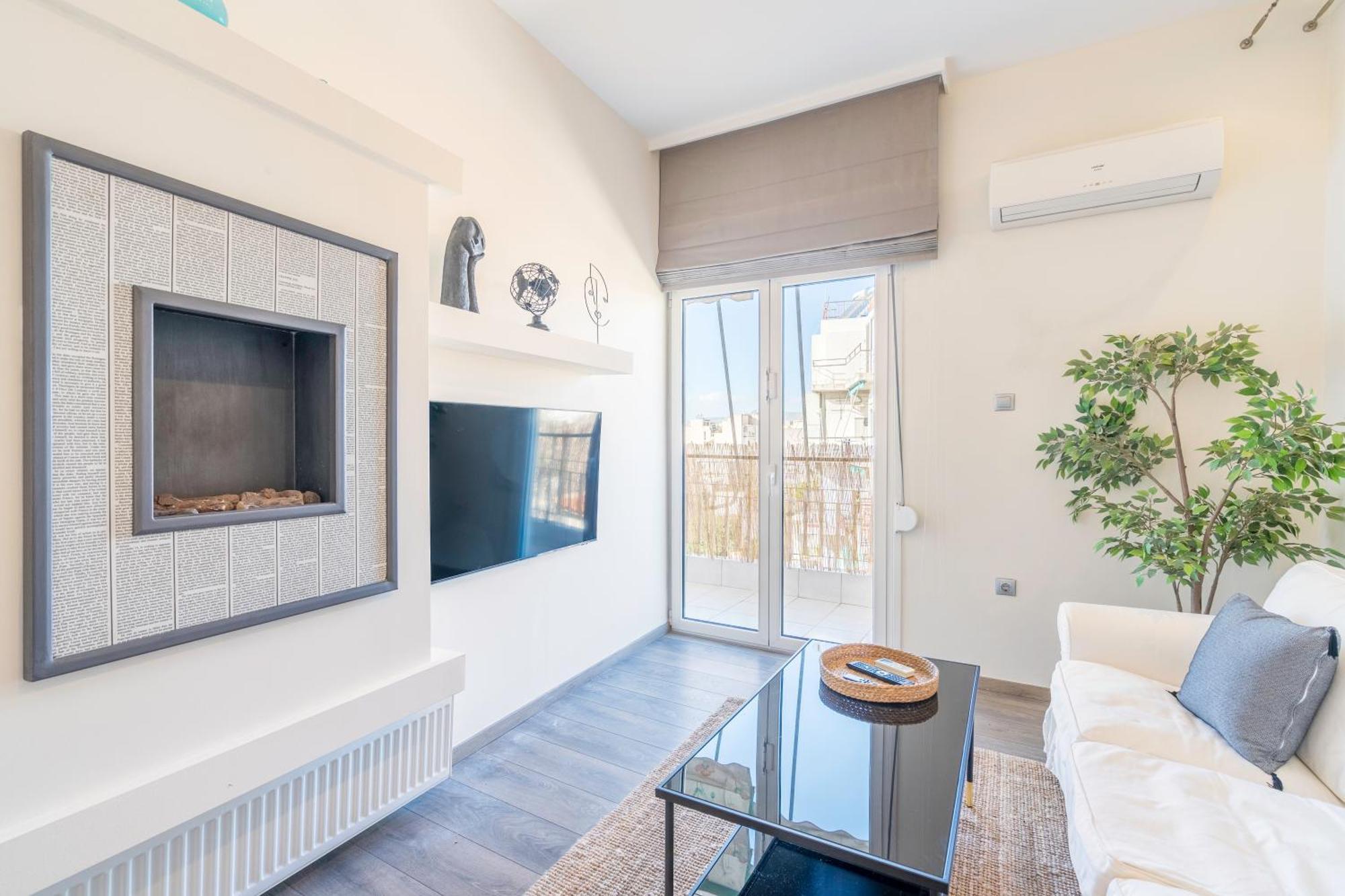 City Oasis: Newly Renovated 2Br Apt In City Center Athén Kültér fotó