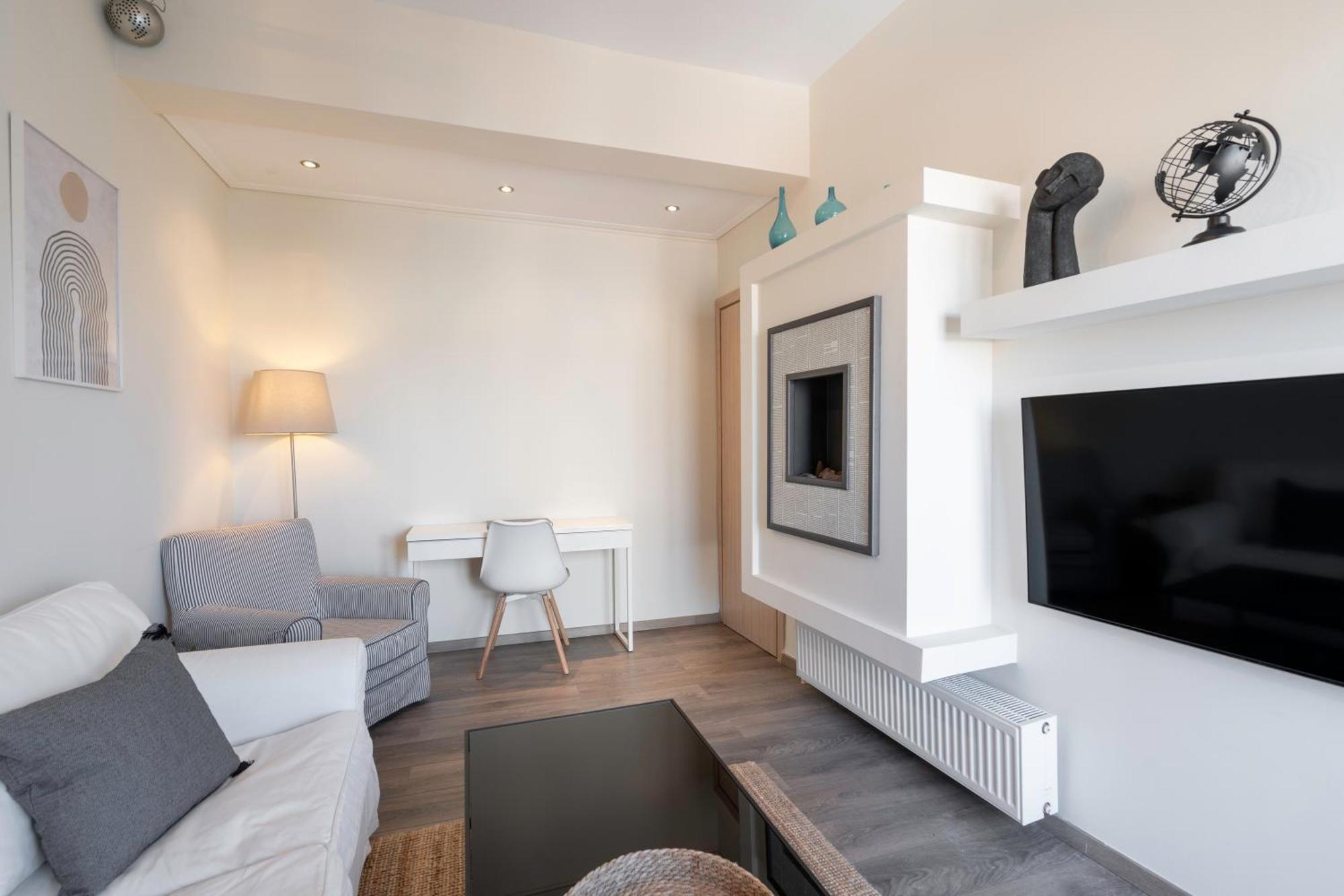 City Oasis: Newly Renovated 2Br Apt In City Center Athén Kültér fotó